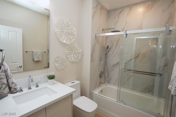 Bathroom, Glass Shower, Interior, Marble Walls