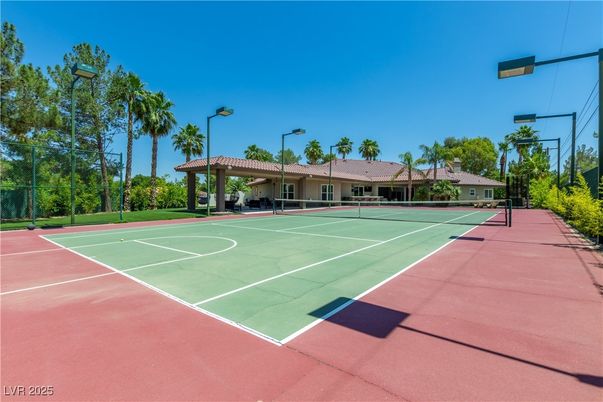 Exterior, Tennis Courts