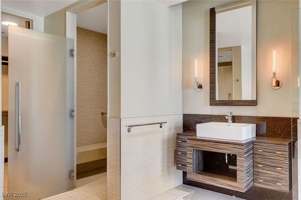 Bathroom, Fireplace, Interior