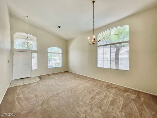 Chandelier, Empty room, Interior, Pendant Lights