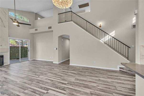 Chandelier, Interior, Wood Texture Flooring