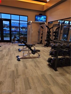 Fitness Equipment, Gym, Interior