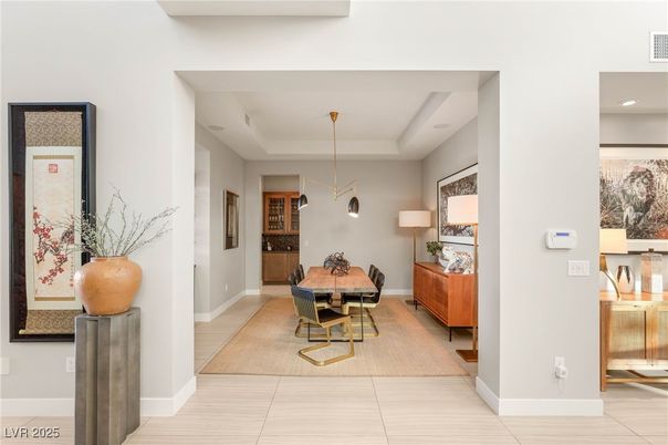 Dining room, Interior, Pendant Lights