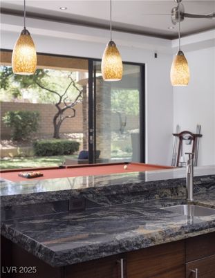 Billiard Table, Interior, Pendant Lights