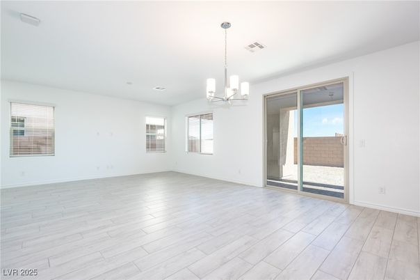 Chandelier, Empty room, Interior, Wood Texture Flooring