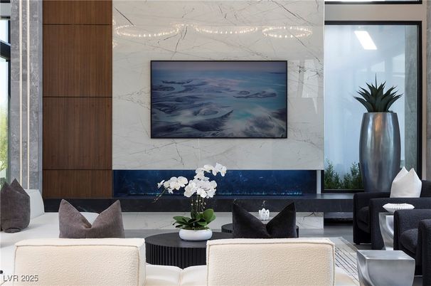 Fireplace, Interior, Living room, Marble Walls