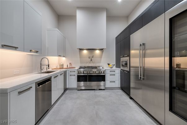 Interior, Kitchen, Recessed Lighting, Stainless Steel Appliances