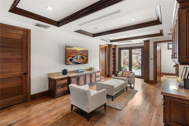 Bedroom, Chandelier, Interior, Recessed Lighting