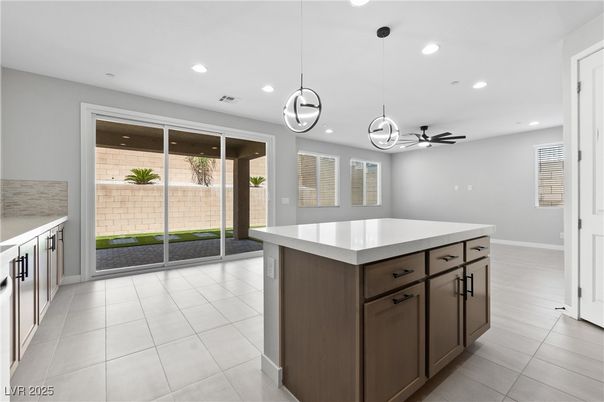 Interior, Kitchen, Pendant Lights, Recessed Lighting
