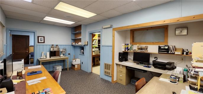 Home Office, Interior, Recessed Lighting