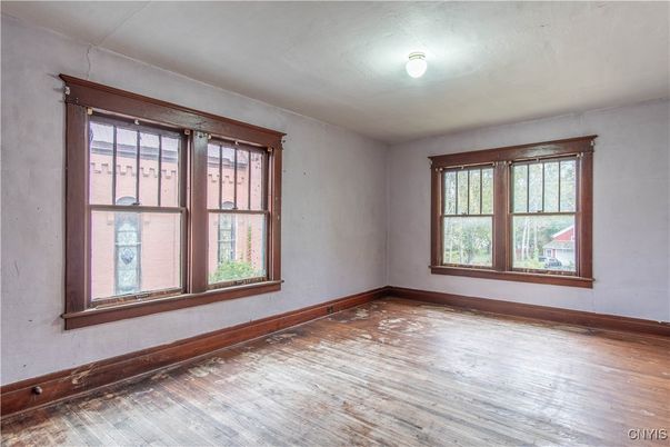 Empty room, Interior, Wood Texture Flooring