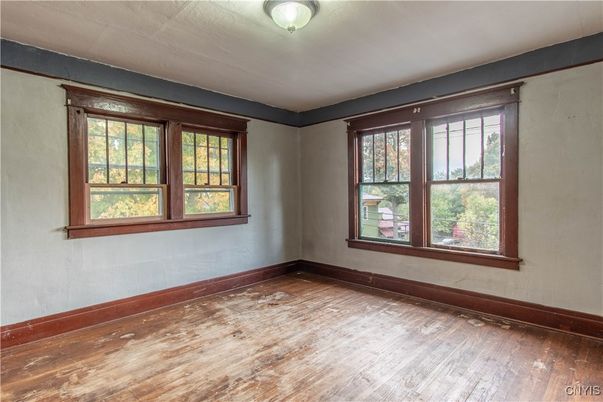 Empty room, Interior, Wood Texture Flooring