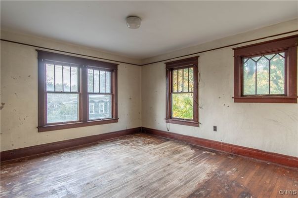 Empty room, Interior, Wood Texture Flooring
