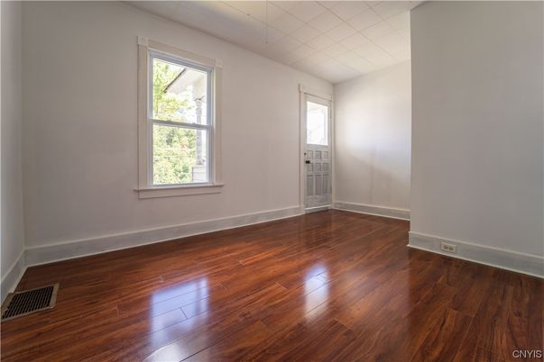 Empty room, Interior, Wood Texture Flooring