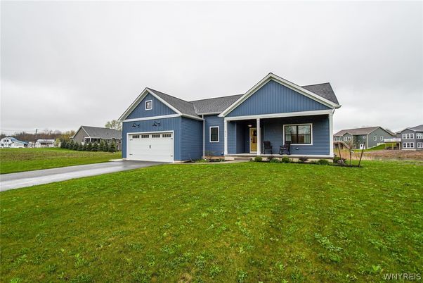 Attached, Backyard, Exterior, Facade, Farmhouse