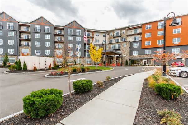 Exterior, Facade, Condo Building