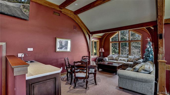 Dining room, Interior, Living room, Wooden Beams