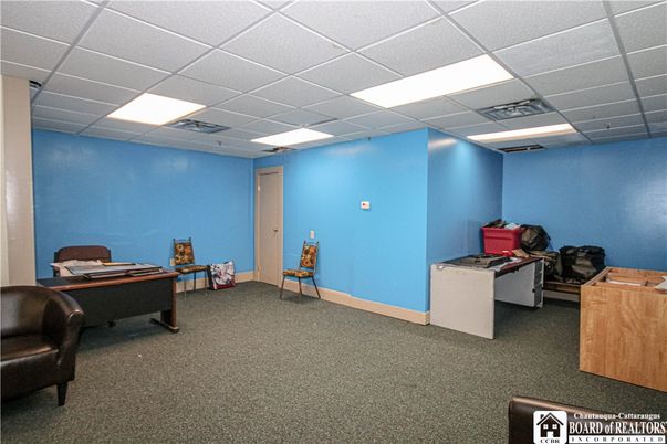 Home Office, Interior, Recessed Lighting