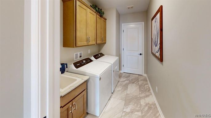 Interior, Marble, Washer