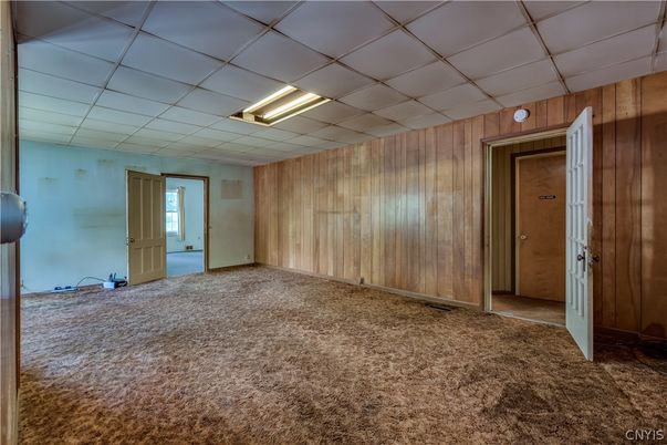 Empty room, Interior, Wooden Walls