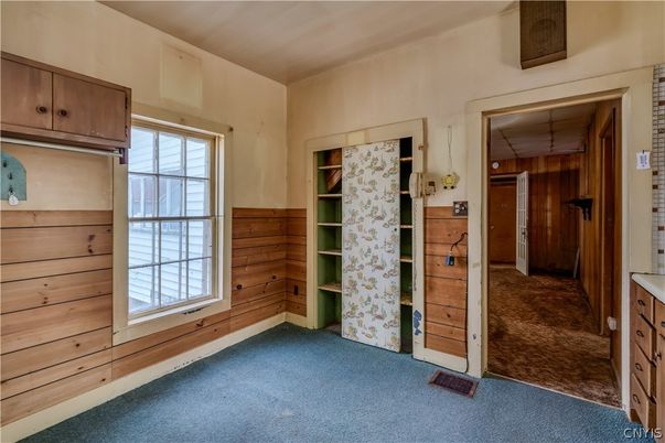 Empty room, Interior, Wooden Walls