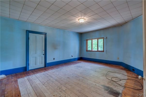 Empty room, Interior, Wood Texture Flooring
