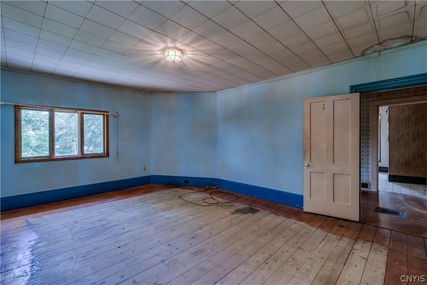 Empty room, Interior, Wood Texture Flooring