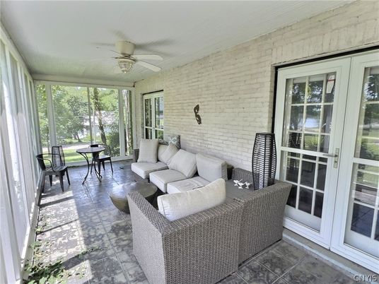 Interior, Living room, Stone Walls, Sun Room