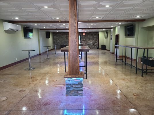 Interior, Recessed Lighting, Stone Walls
