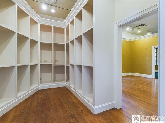 Interior, Recessed Lighting, Walk-in Closets, Wood Texture Flooring