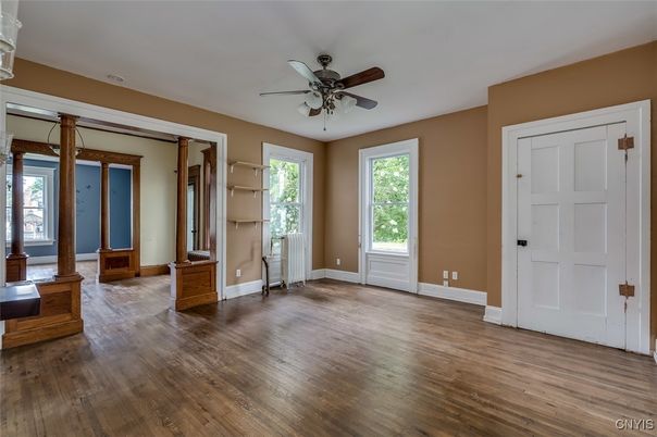 Empty room, Interior, Wood Texture Flooring