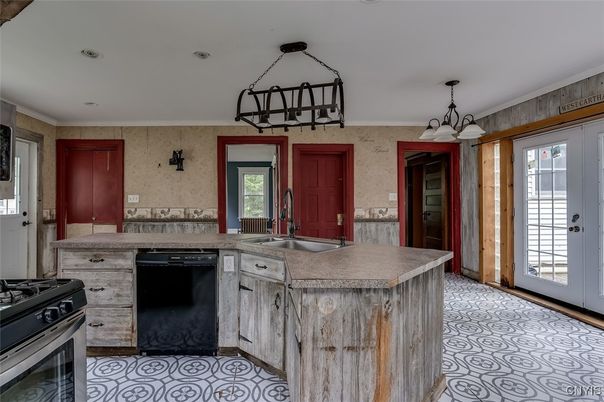 Chandelier, Interior, Kitchen, Pendant Lights, Recessed Lighting