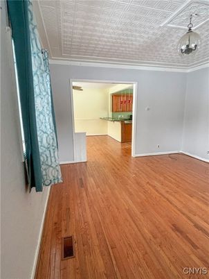 Empty room, Interior, Wood Texture Flooring