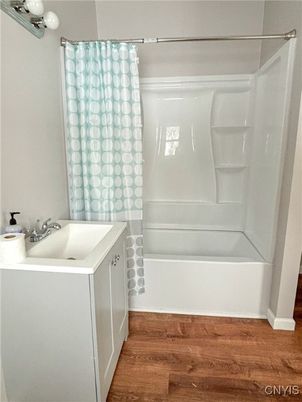 Bathroom, Interior, Wood Texture Flooring