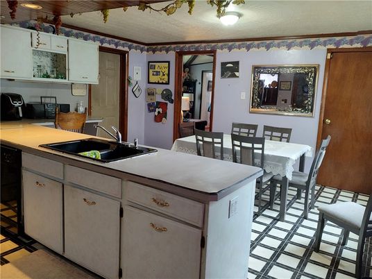 Dining room, Interior, Kitchen
