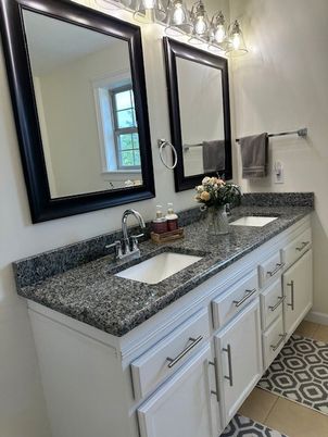 Bathroom, Dual Sink Vanities, Interior