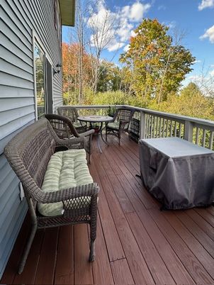 Exterior, Wood Texture Flooring