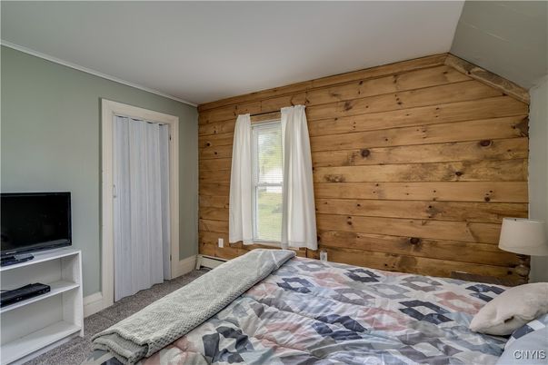 Bedroom, Interior, Wooden Walls