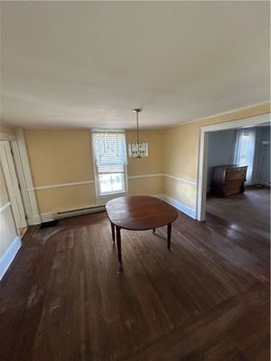 Chandelier, Empty room, Interior, Wood Texture Flooring