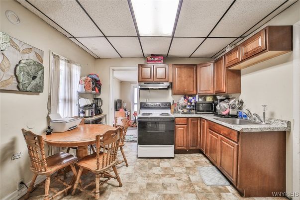 Dining room, Interior, Kitchen