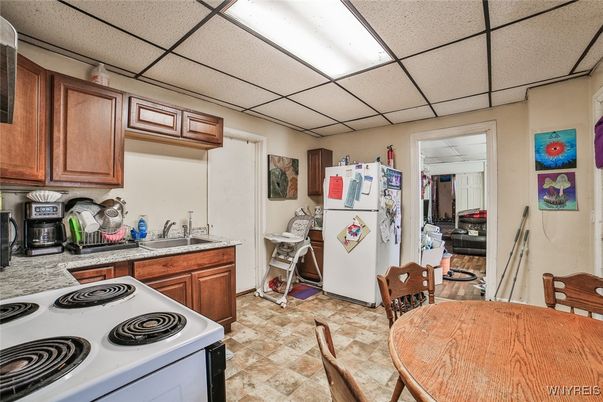 Dining room, Interior, Kitchen