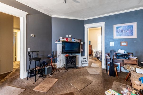 Fireplace, Home Office, Interior