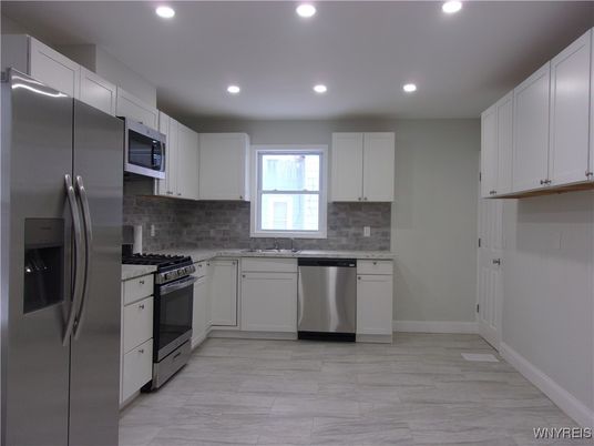 Interior, Kitchen, Recessed Lighting, Stainless Steel Appliances