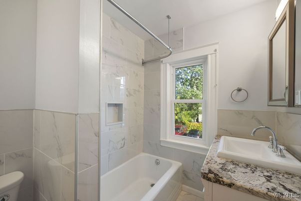 Bathroom, Interior, Marble Walls