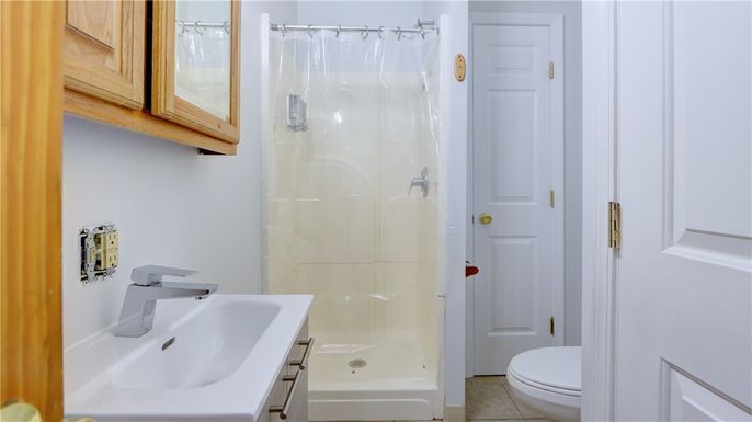 Bathroom, Glass Shower, Interior