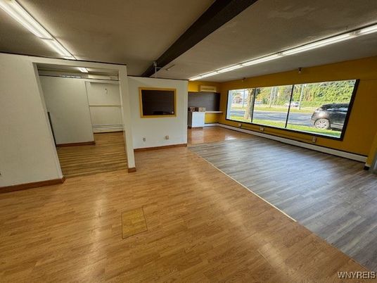 Empty room, Interior, Wood Texture Flooring