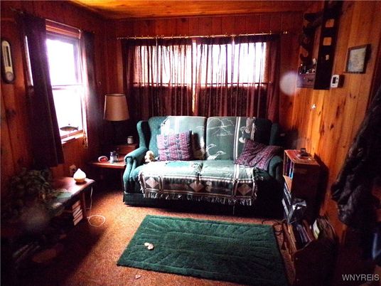 Bedroom, Interior, Wooden Walls