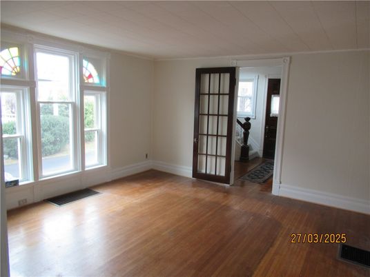 Empty room, Interior, Wood Texture Flooring
