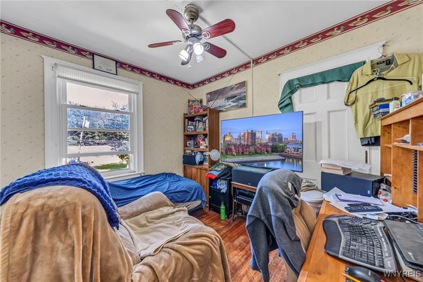 Bedroom, Home Office, Interior, Wood Texture Flooring