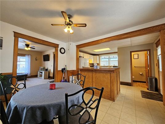 Dining room, Interior, Kitchen